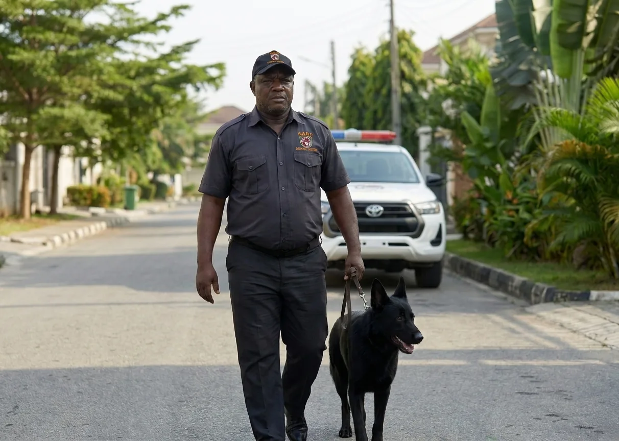 Sarf Guards K9 patrol unit