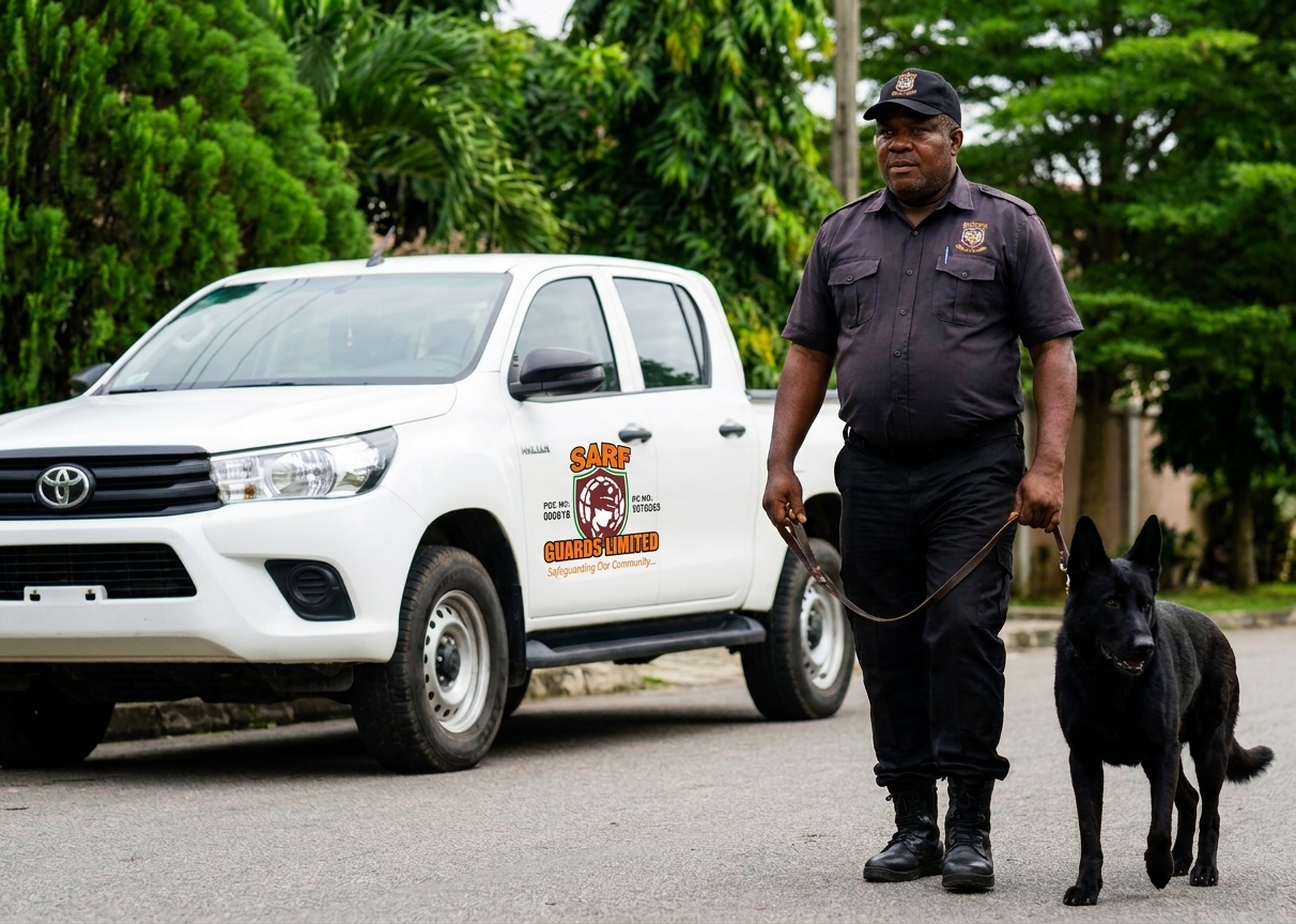 Sarf Guards team on duty