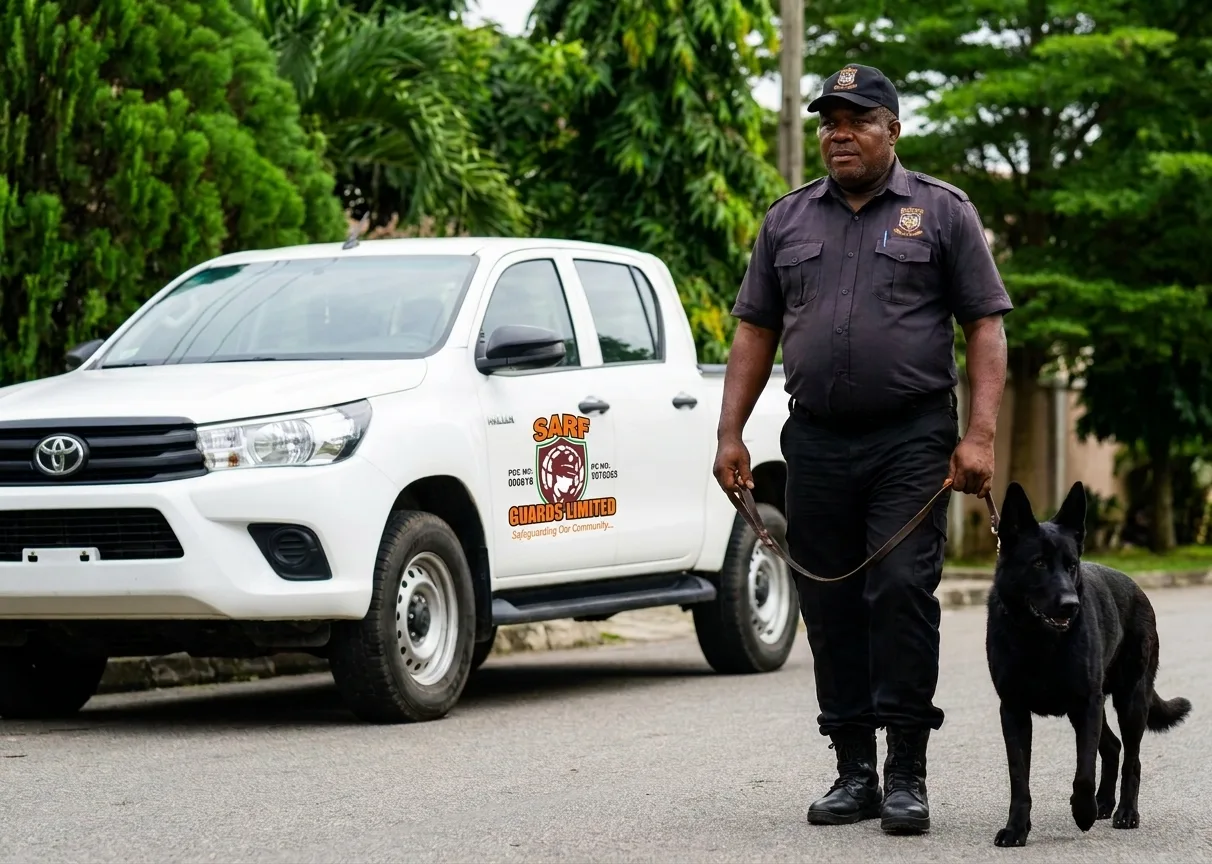 Sarf Guards team on duty
