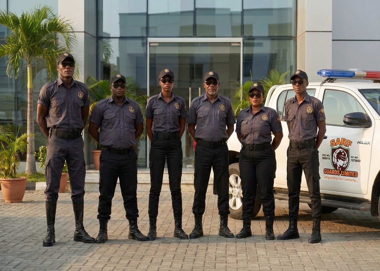 Sarf Guards team on deployment